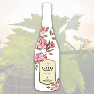 Puerta Palma Rosado. Bodegas Marcelino Díaz. Cava de Extremadura